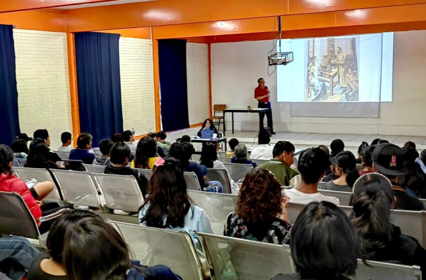  Conferencia sobre Marie Curie en la Noche de Estrellas en San Pablo del Monte