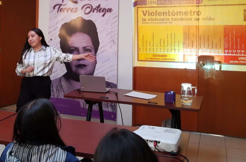  La UATx organizó el taller “Construyendo espacios sin violencia”