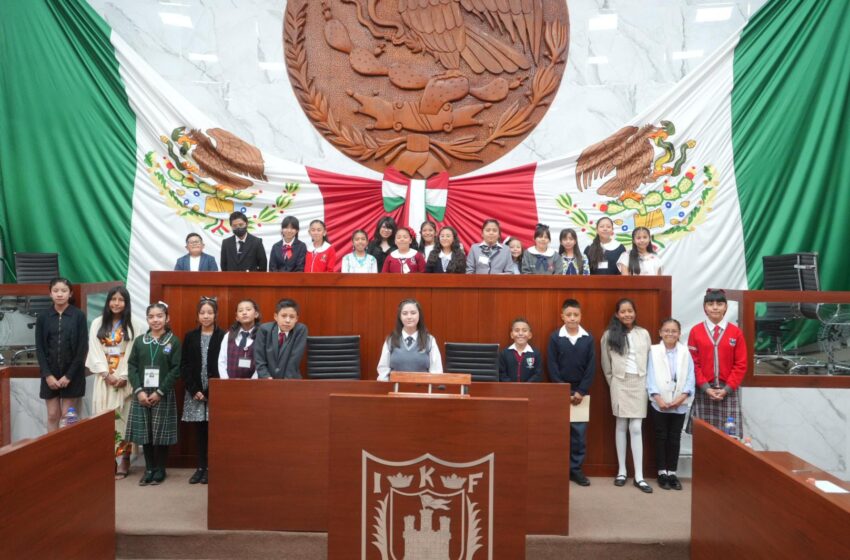 Se desarrolla XVI Parlamento Infantil 2025 en el Congreso del Estado